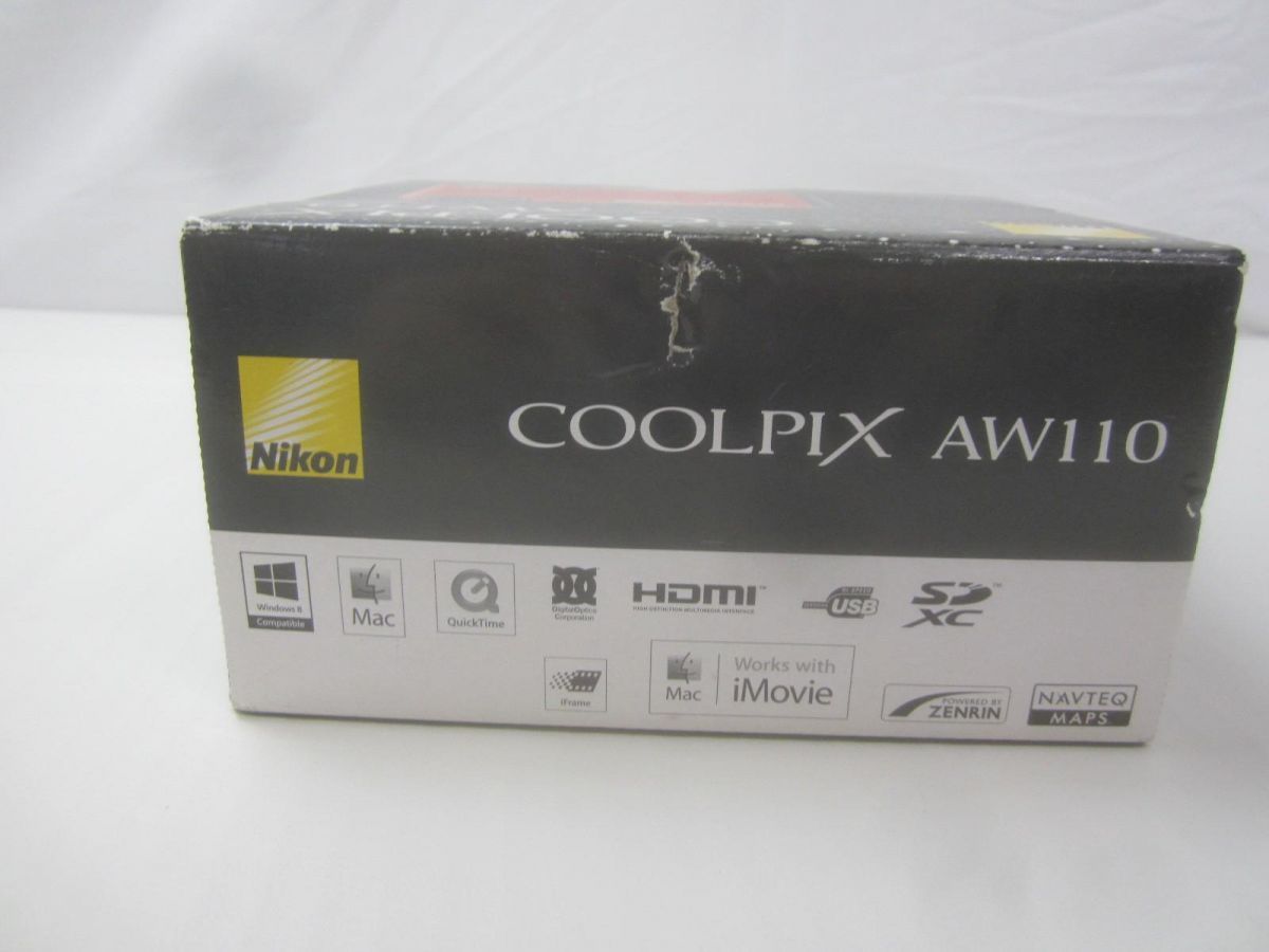 品 家電 Nikon COOLPIX AW 110 コンパクトデジタルカメラ ブラック
