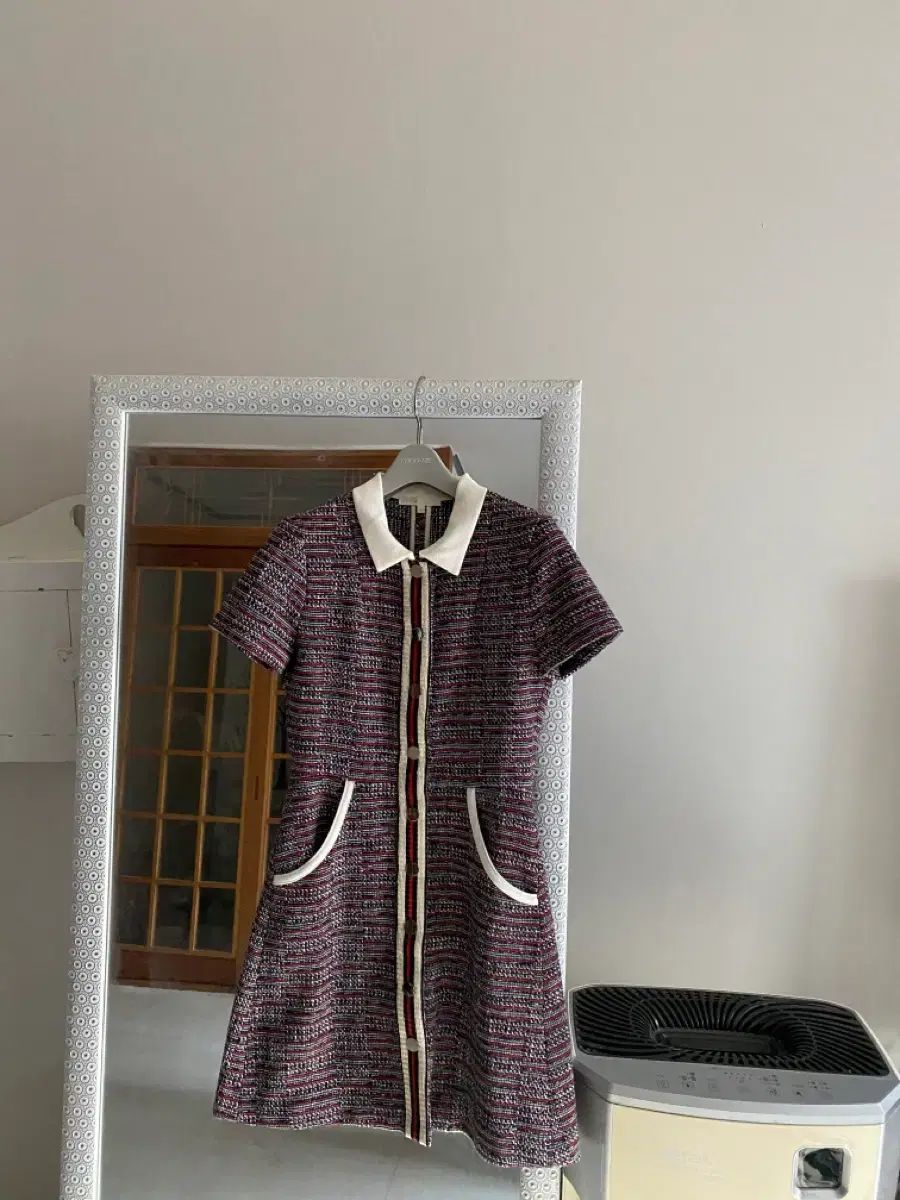 44 細身55 Maje ツイードワンピース 1 SANDRO MOJO S PHINE RENEEVON TIME