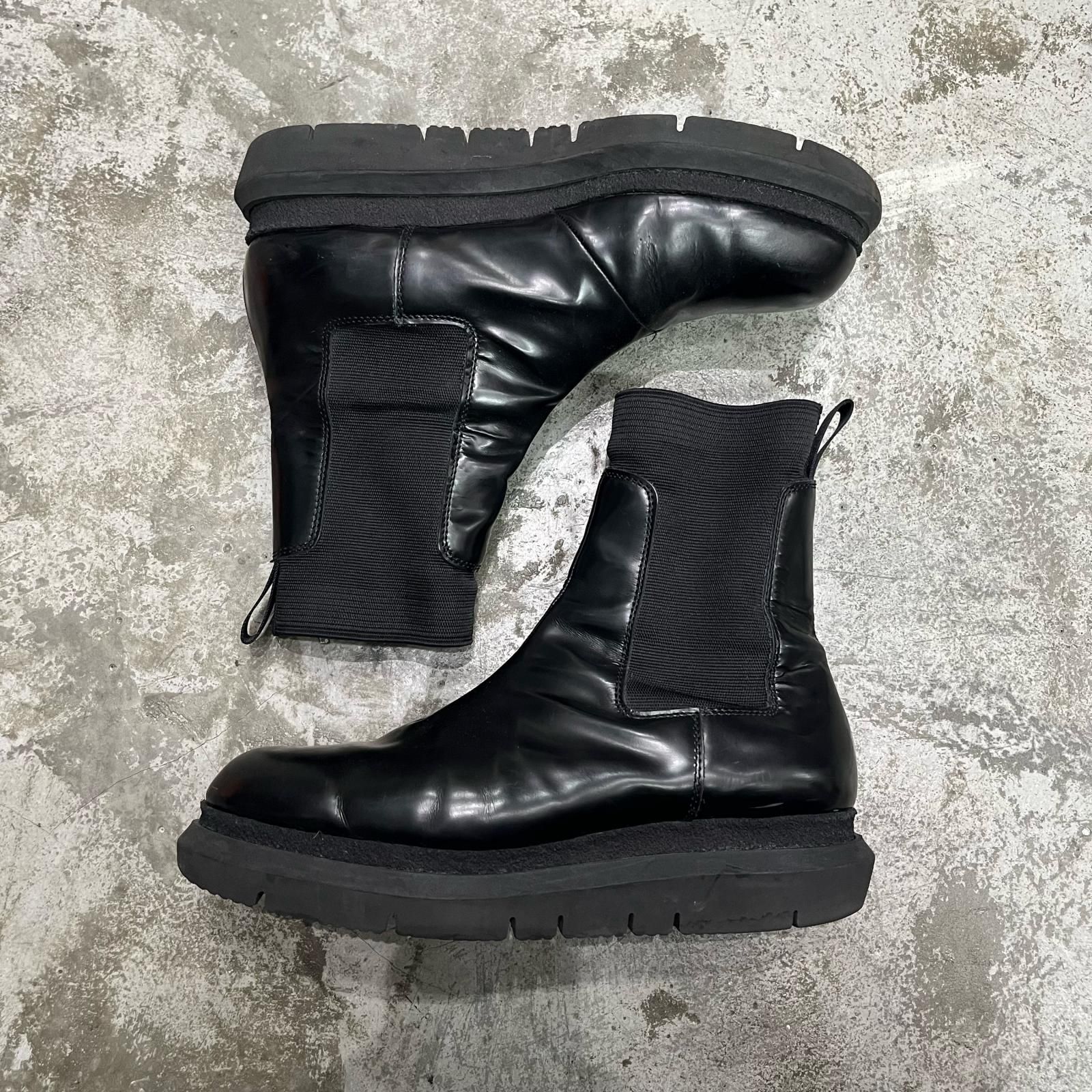 sacai　サイドゴアブーツ　42 Sacai チェルシー サイドゴアブーツ レザーブーツ レザーブーツ サカイ