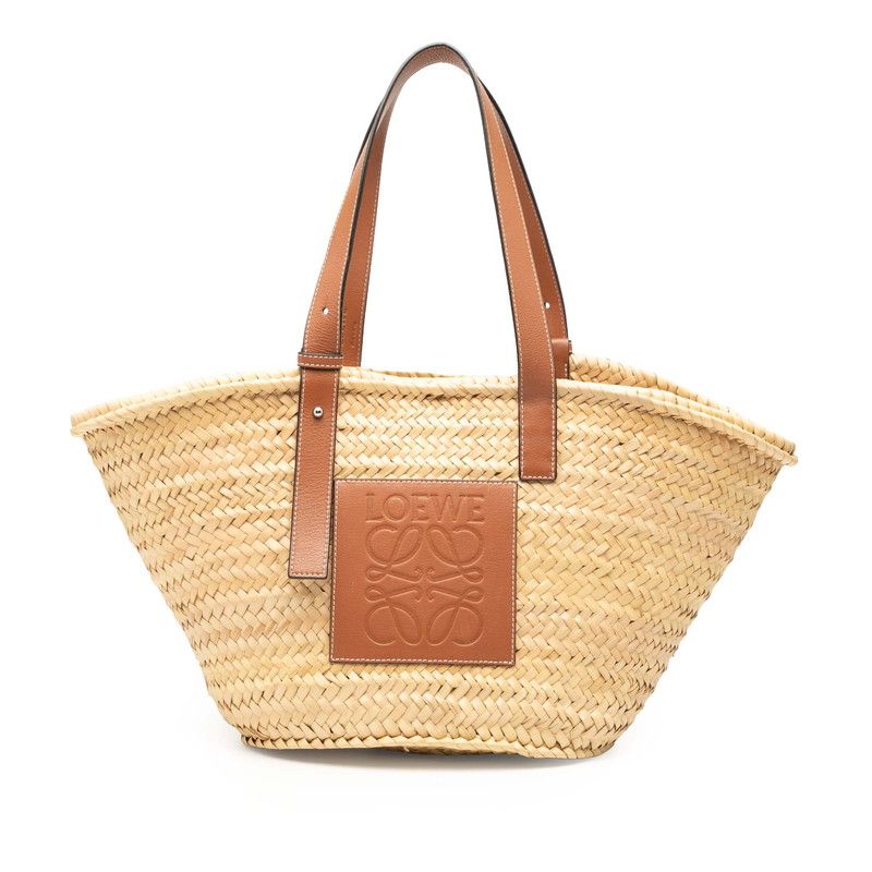 ロエベ アナグラム バスケット ラージ かごバッグ トートバッグ