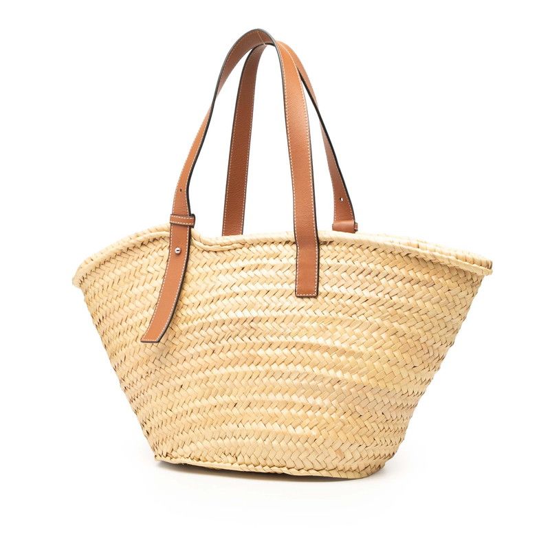 ロエベ アナグラム バスケット ラージ かごバッグ トートバッグ