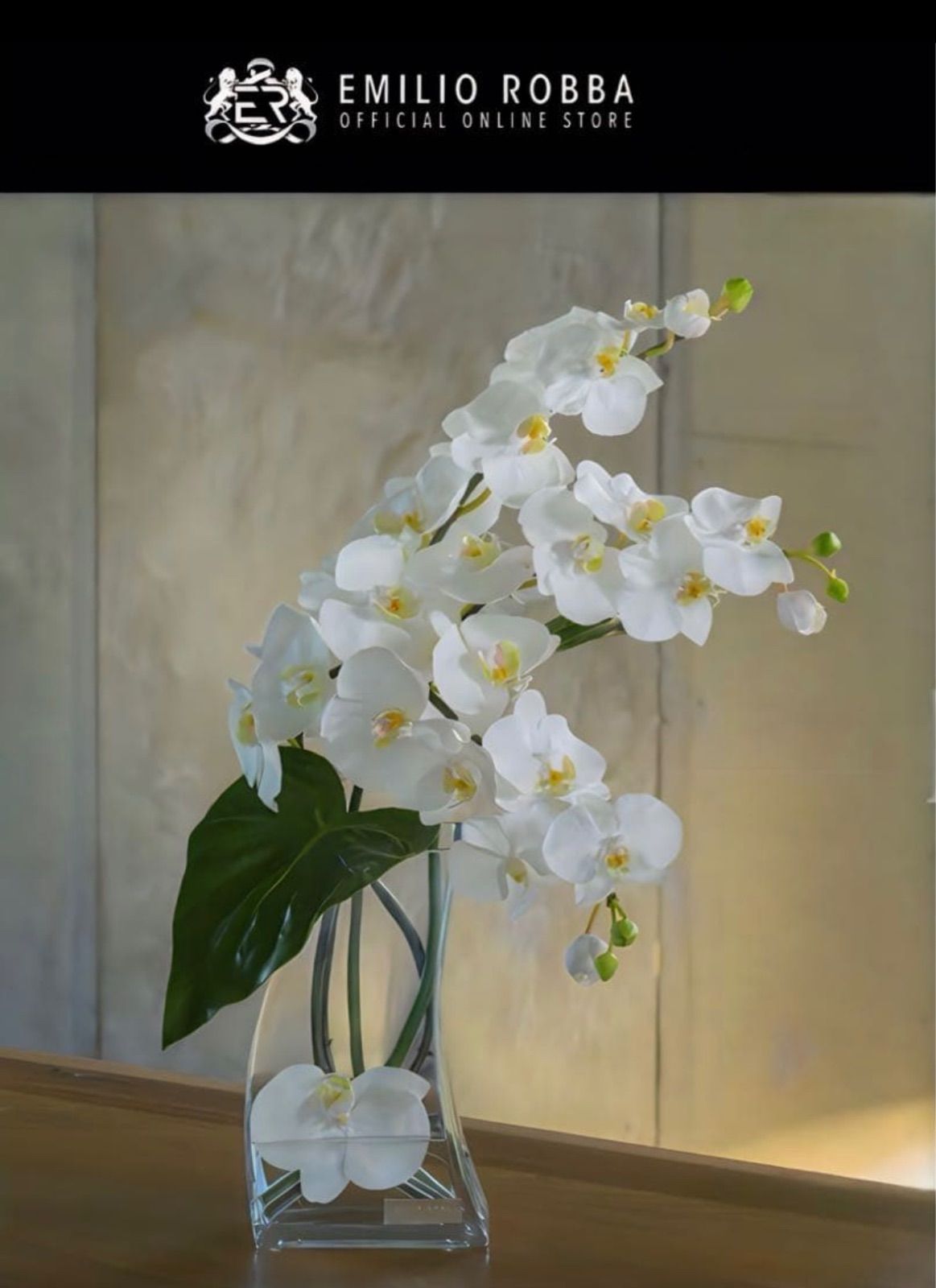 光触媒 観葉植物 フェイクグリーン エミリオロバ ファレノプシス4L