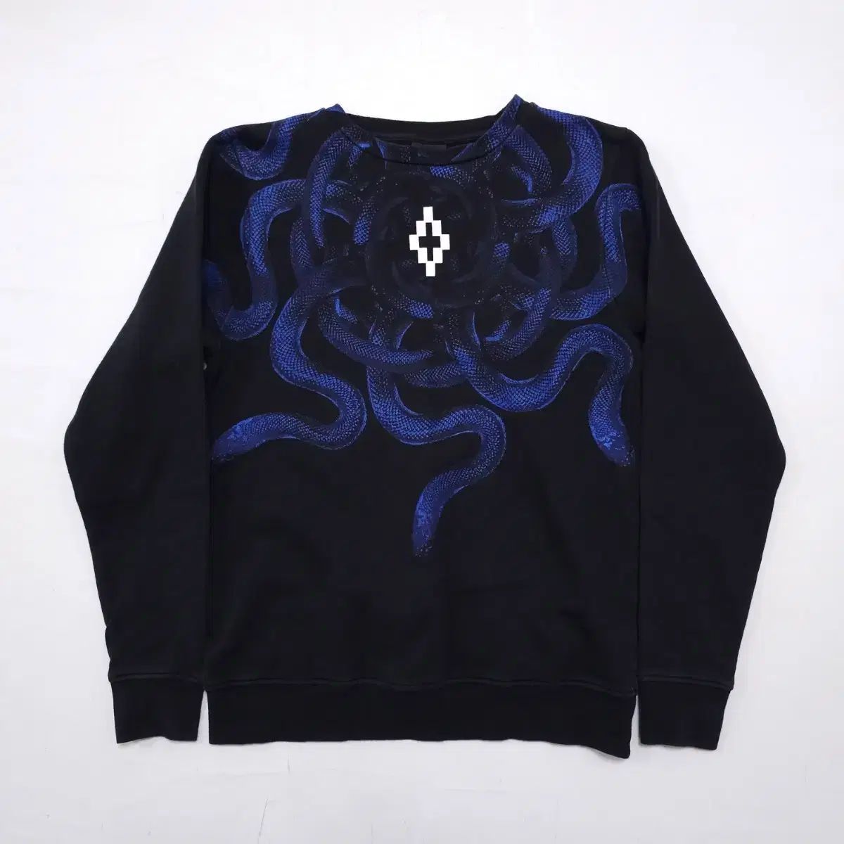 XS) マルセロバーロン ブラック スネーク スウェット - メルカリ