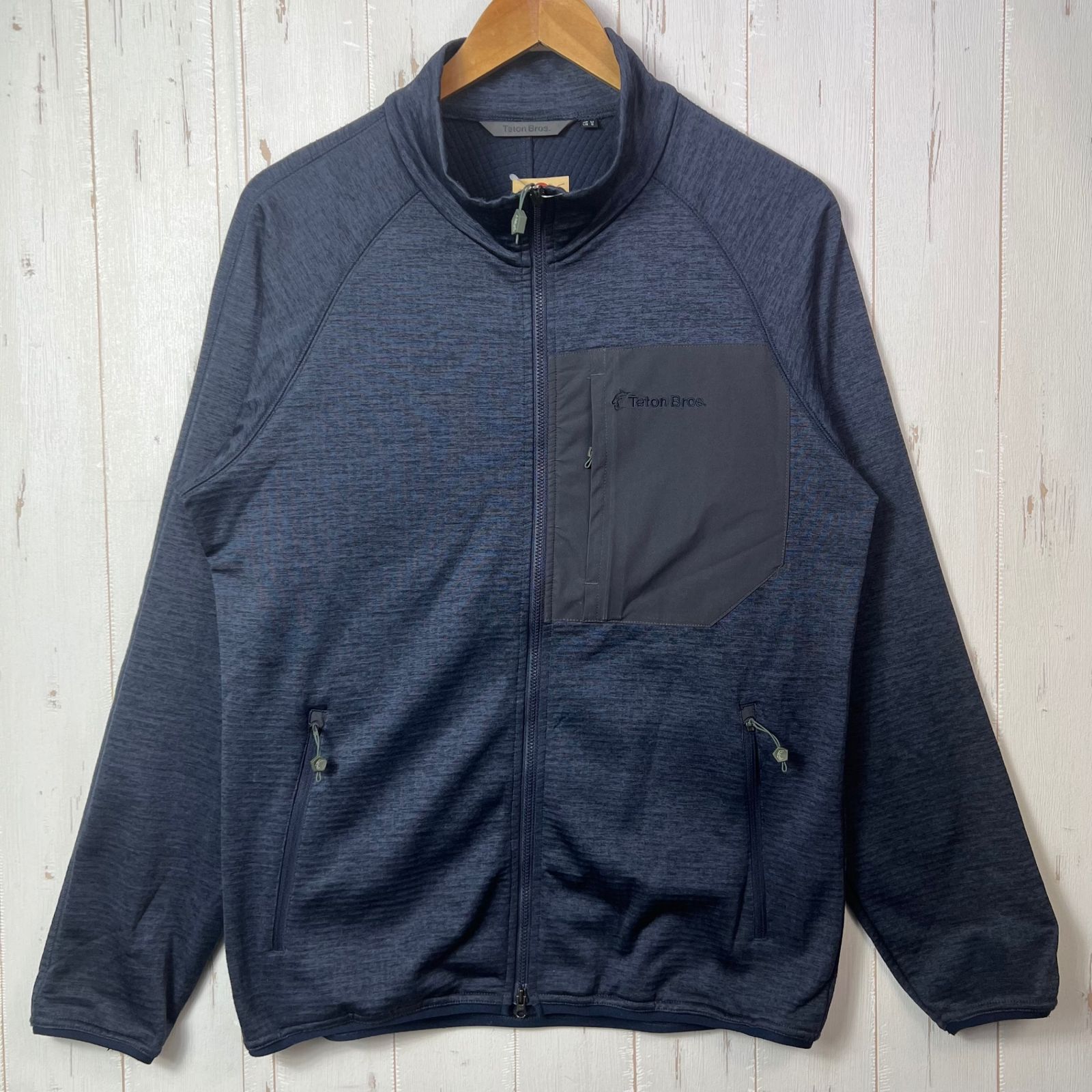 Men s M ネイビー系 Teton Bros ティートンブロス グラフェン ジャケット Graphene Jacket ポリエステル ウェア トップス アウター フリース z