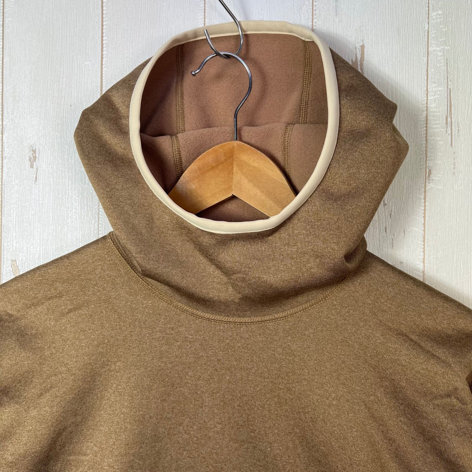 Men s ベージュ系 Ridge Mountain Gear リッジマウンテンギア パワーストレッチプルフーディ Power Stretch Pull Hoodie Desert Dune ポリエステル ウェア トップス イ