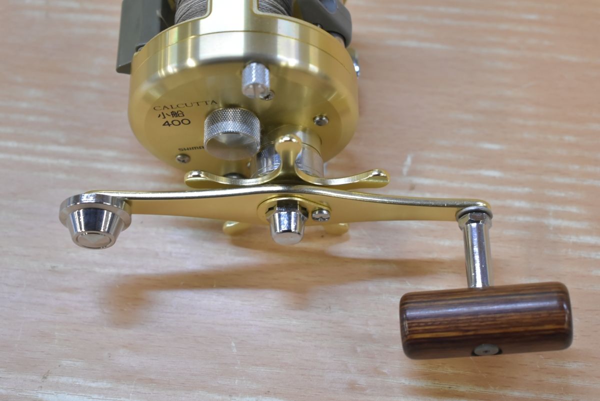 シマノ カルカッタ 小船 400 右 ベイトリール SHIMANO CALCUTTA 船釣り