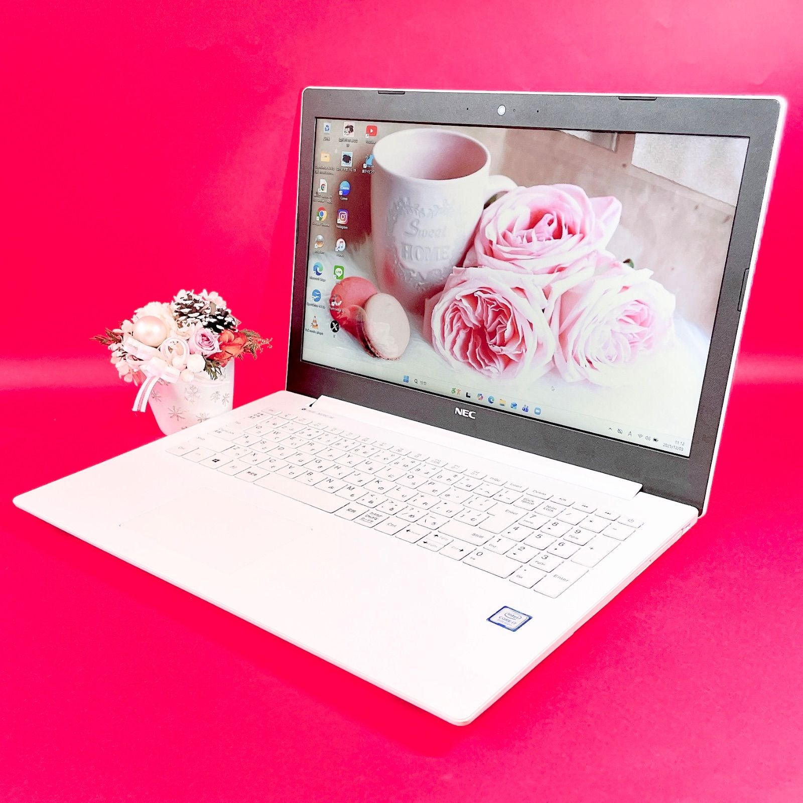 お得クーポン有‼️】売り切れ続出✨️第8世代Corei7✨️薄型ノート