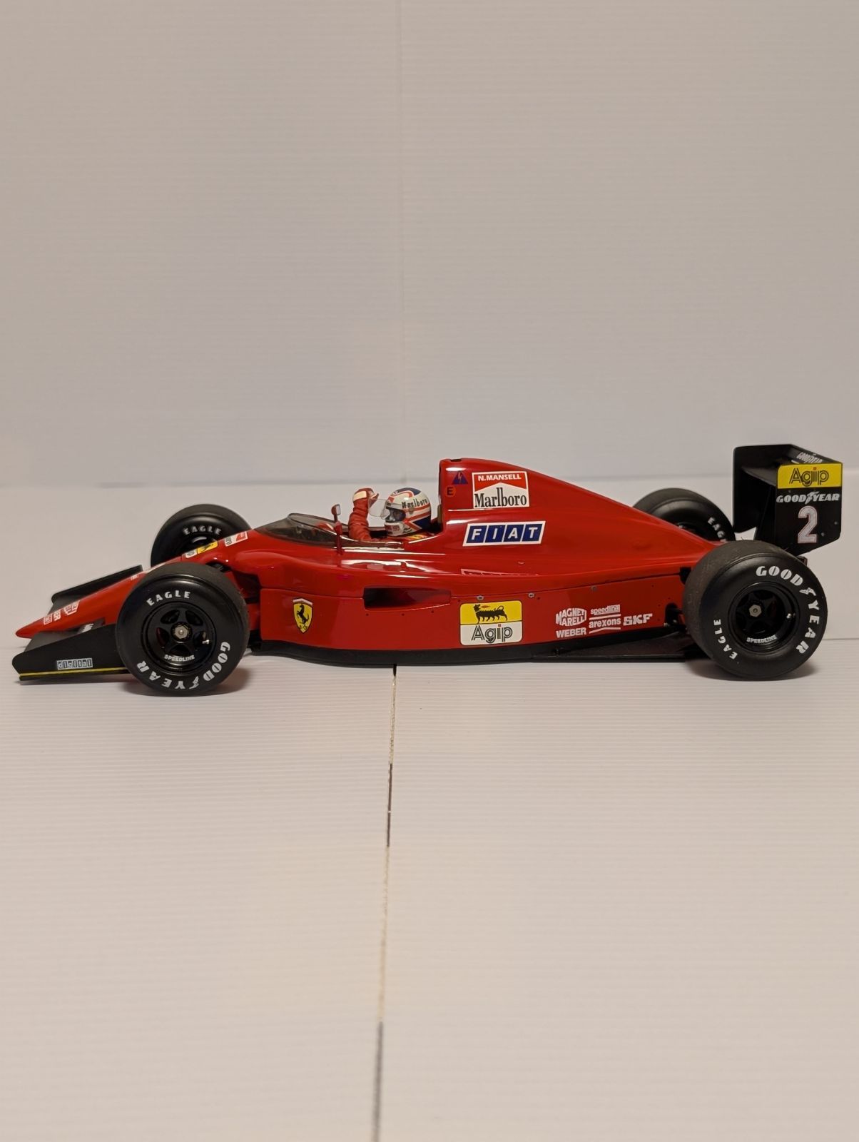 1/18EXOTOフェラーリ641/2（F190）ナイジェル・マンセル - メルカリ