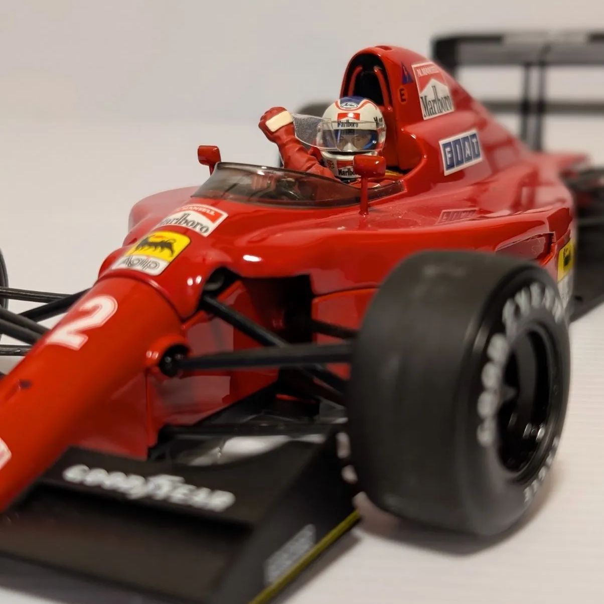 1/18EXOTOフェラーリ641/2（F190）ナイジェル・マンセル - メルカリ