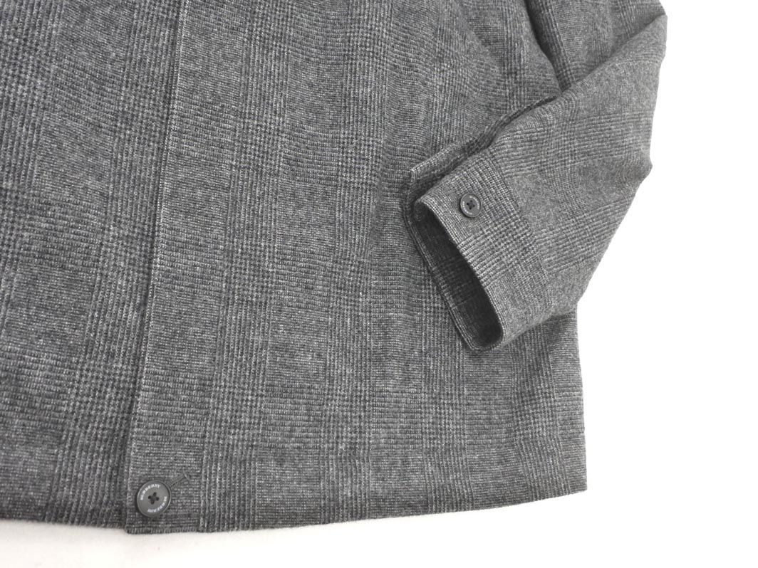 BURBERRY バーバリー ウール混 チェック ブルゾン ジャケット sizeM