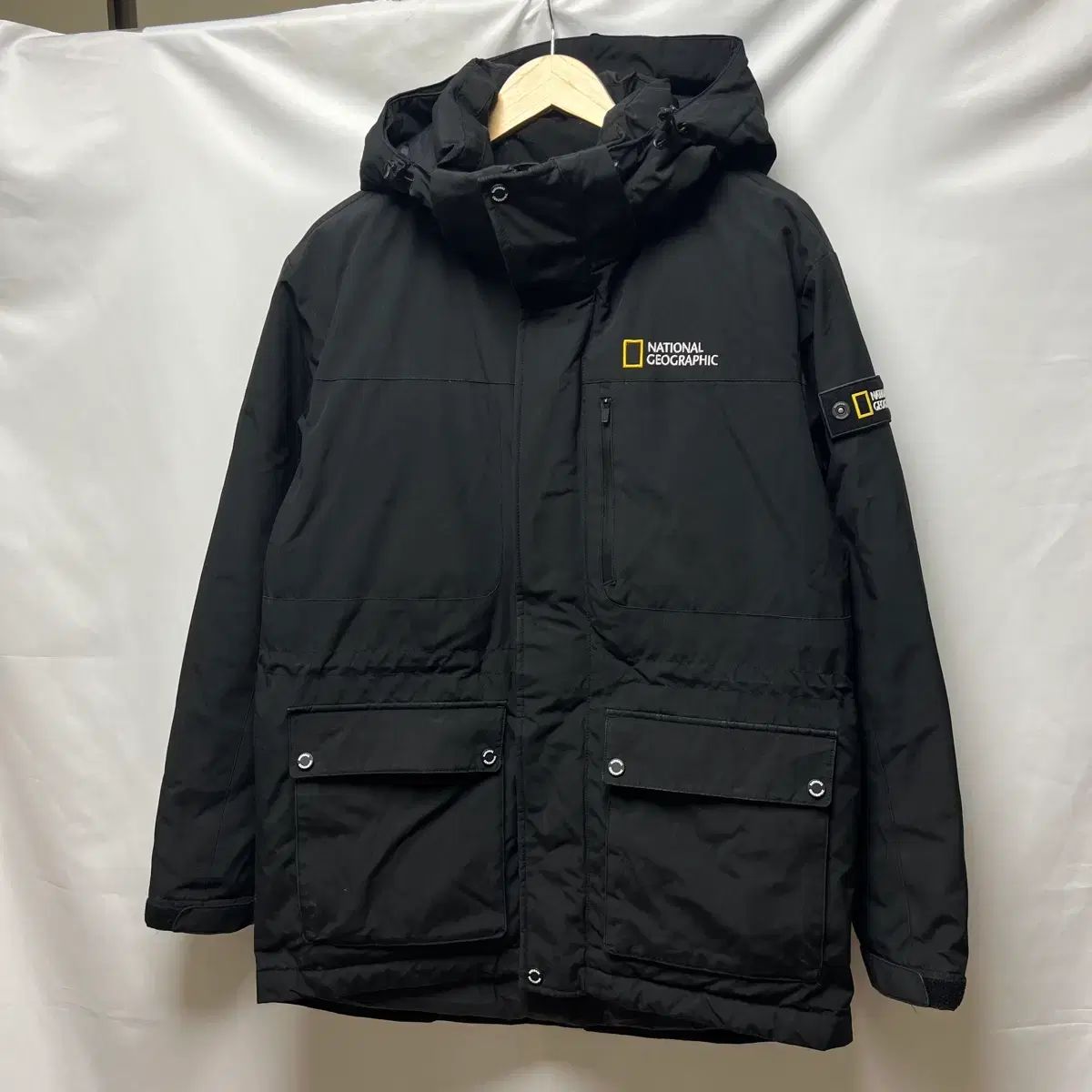高品質 ナショナルジオグラフィック ダックダウン ブラック ダウン