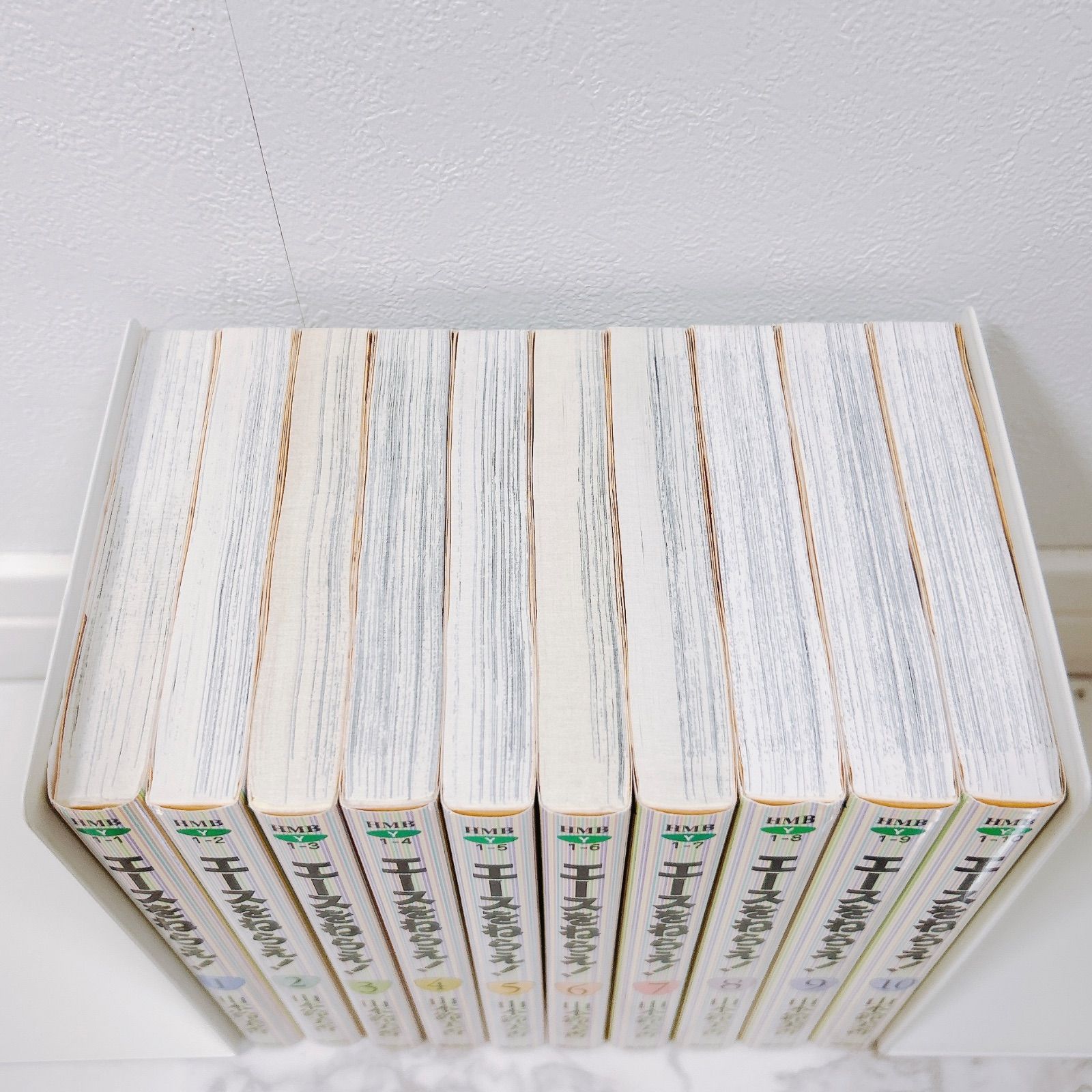 ポストカード付】 エースをねらえ！1～10巻 全巻セット 文庫版BOX 山本