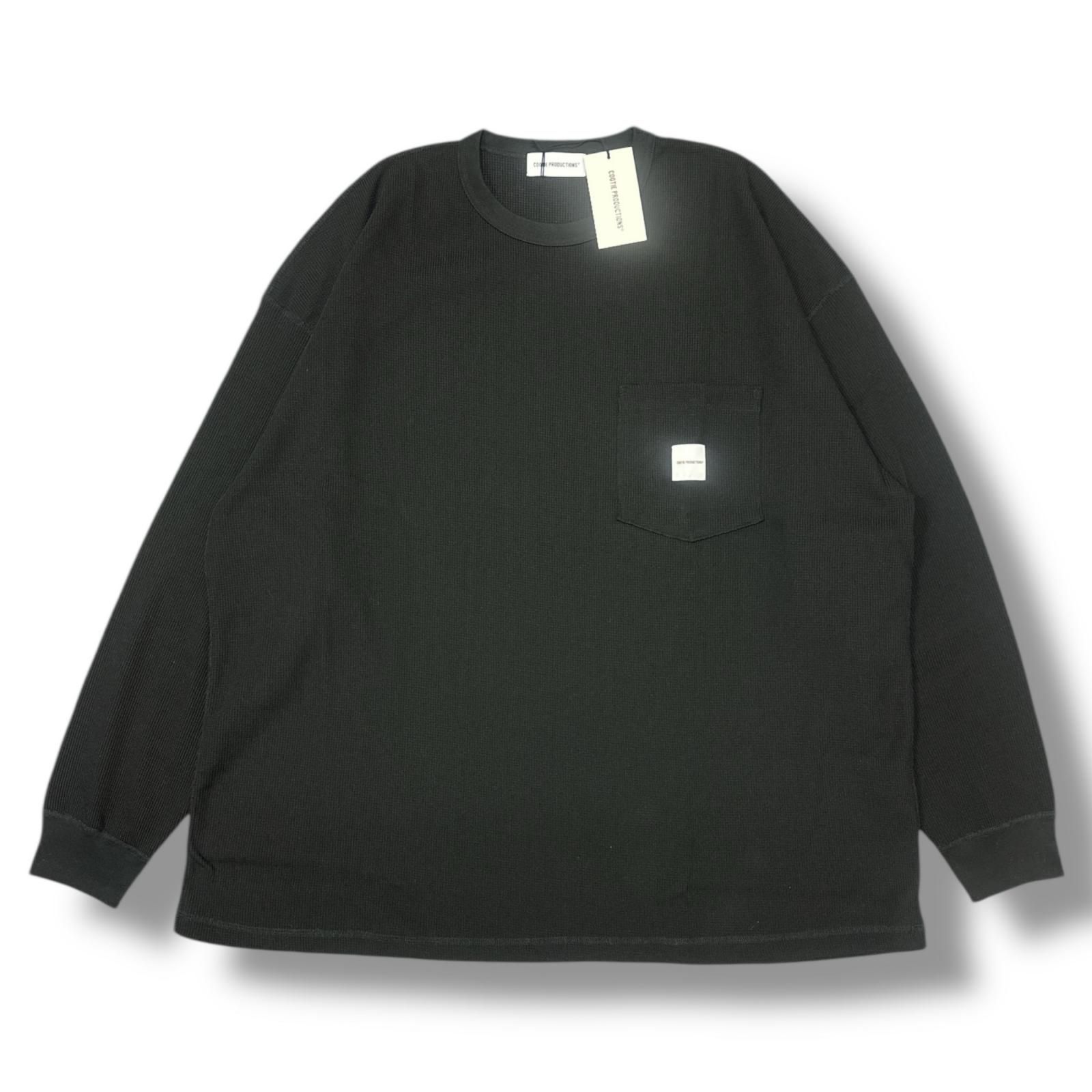 参考上代19800円 COOTIE PRODUCTIONS 25SS T/C Waffle Error Fit L/S