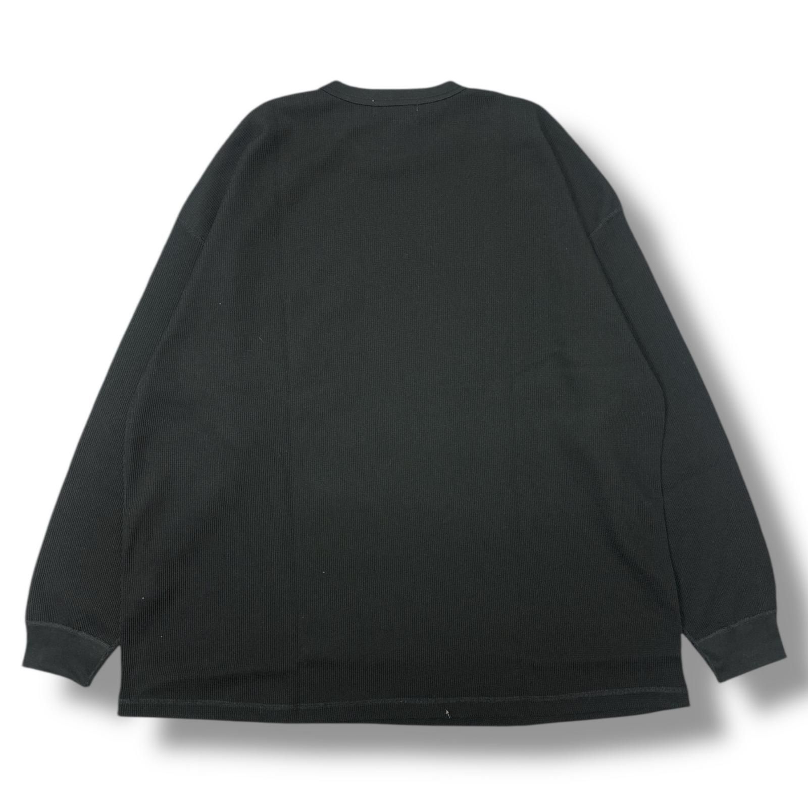 参考上代19800円 COOTIE PRODUCTIONS 25SS T/C Waffle Error Fit L/S