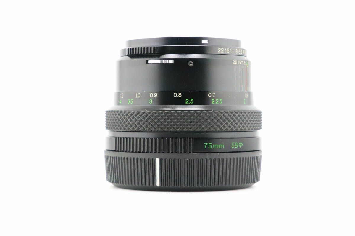 ☆美品☆ゼンザブロニカ ZENZA BRONICA ZENZANON MC 75mm F2.8