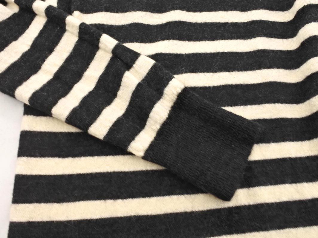 MHL エムエイチエル ウール100% ボーダー ニット セーター sizeⅡ