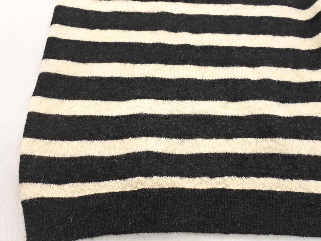 MHL エムエイチエル ウール100% ボーダー ニット セーター sizeⅡ