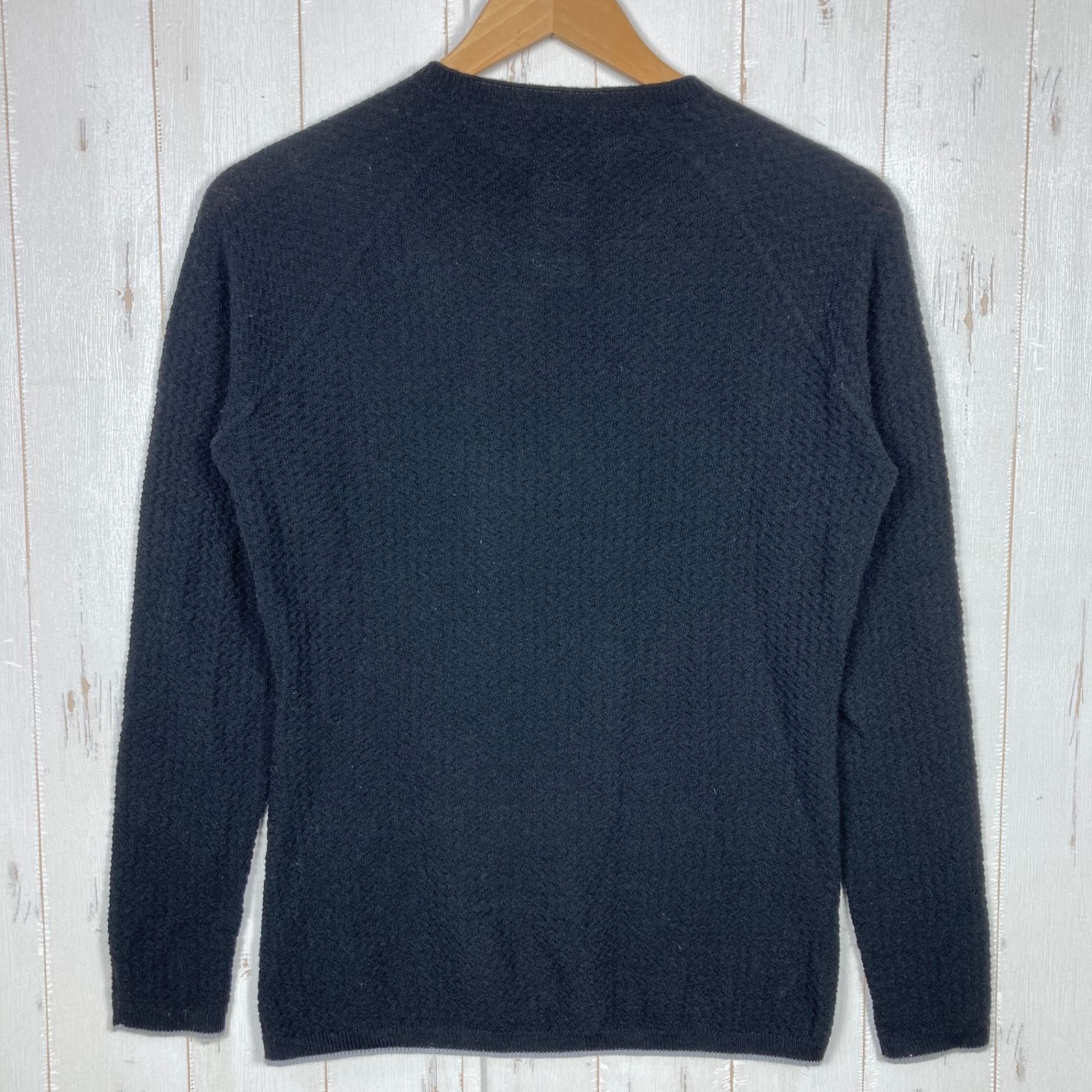 Women s ブラック系 2018 Patagonia パタゴニア キャプリーン エア クルー Cap Air Crew メリノウール ウェア トップス インナー シャツ ロングスリーブTシャツ クルーネック ウール z 0005