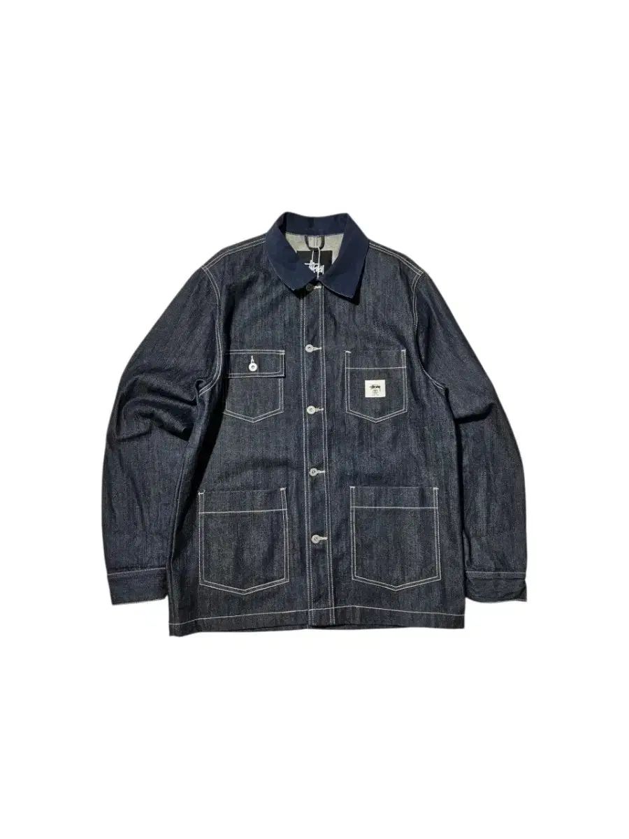 トップ STUSSY デニム チョアジャケット ヴィンテージ L 楽天市場