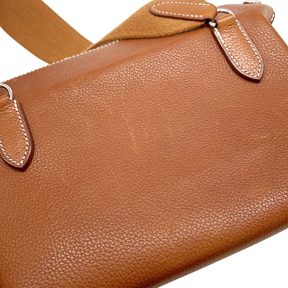 エルメス HERMES ヴィドポッシュ W刻印　(2024年製) フォーブ シルバー金具 バレニア レディース ショルダーバッグ エルメス ショルダーバッグ ヴィドポッシュ フォーブ/シルバー金具