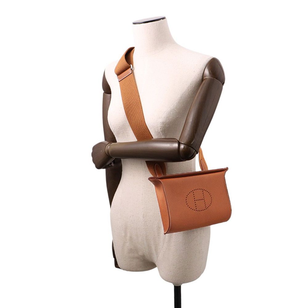 エルメス HERMES ヴィドポッシュ W刻印　(2024年製) フォーブ シルバー金具 バレニア レディース ショルダーバッグ エルメス ショルダーバッグ ヴィドポッシュ フォーブ/シルバー金具