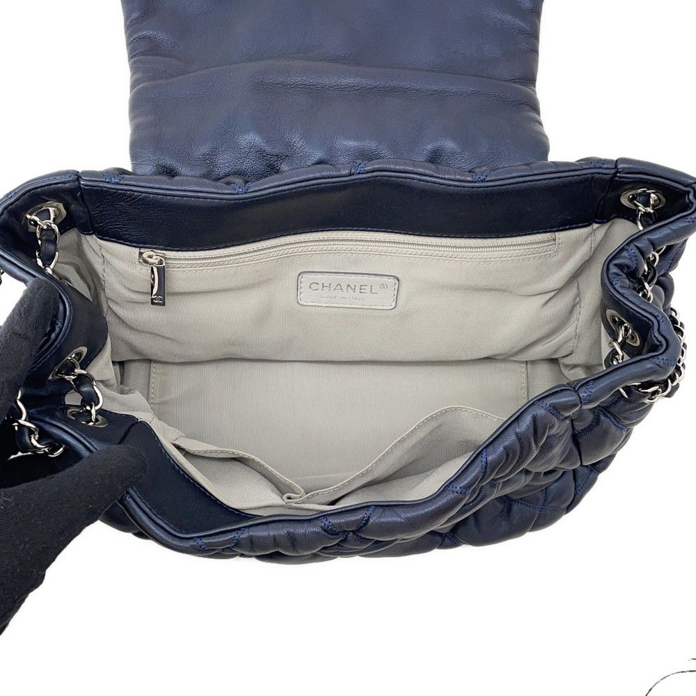 シャネル チェーンショルダーバッグ バブルキルト マトラッセ ココ