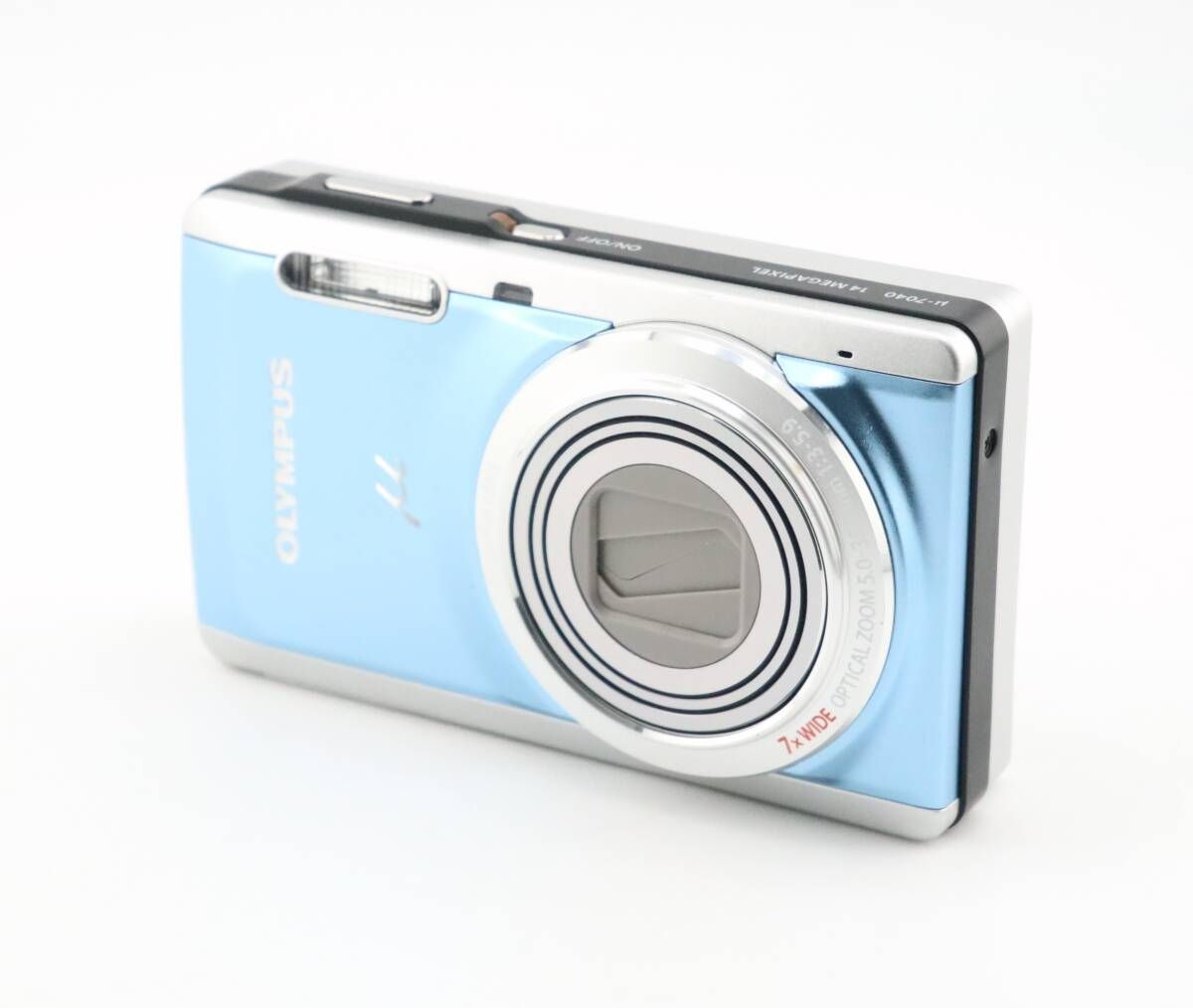 ☆オリンパス OLYMPUS μ7040 ブルー☆ W1111＃3846 - メルカリ