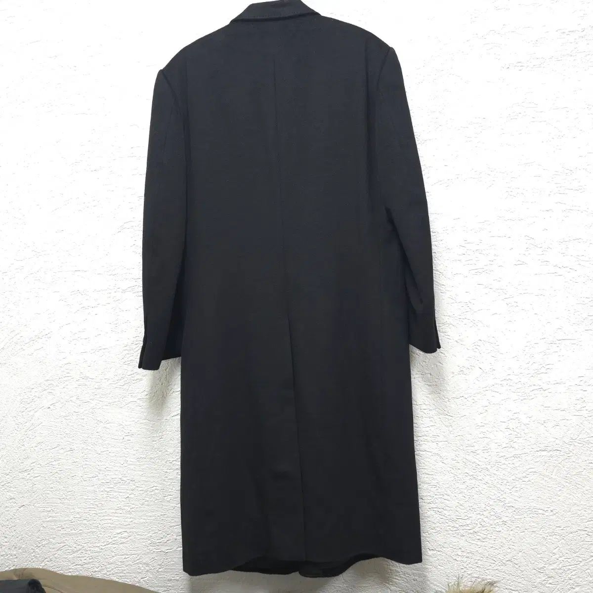 カーディナル ブラック メンズ ロング カシミア 100コート 2024