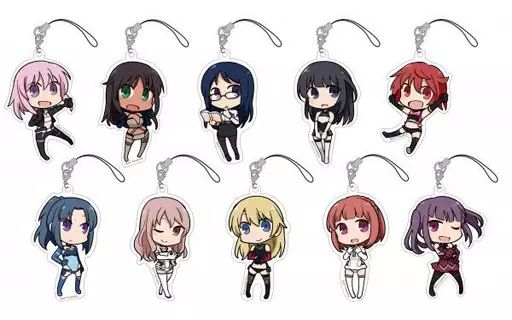 中古】ストラップ(キャラクター) 全10種セット 「アリス・ギア