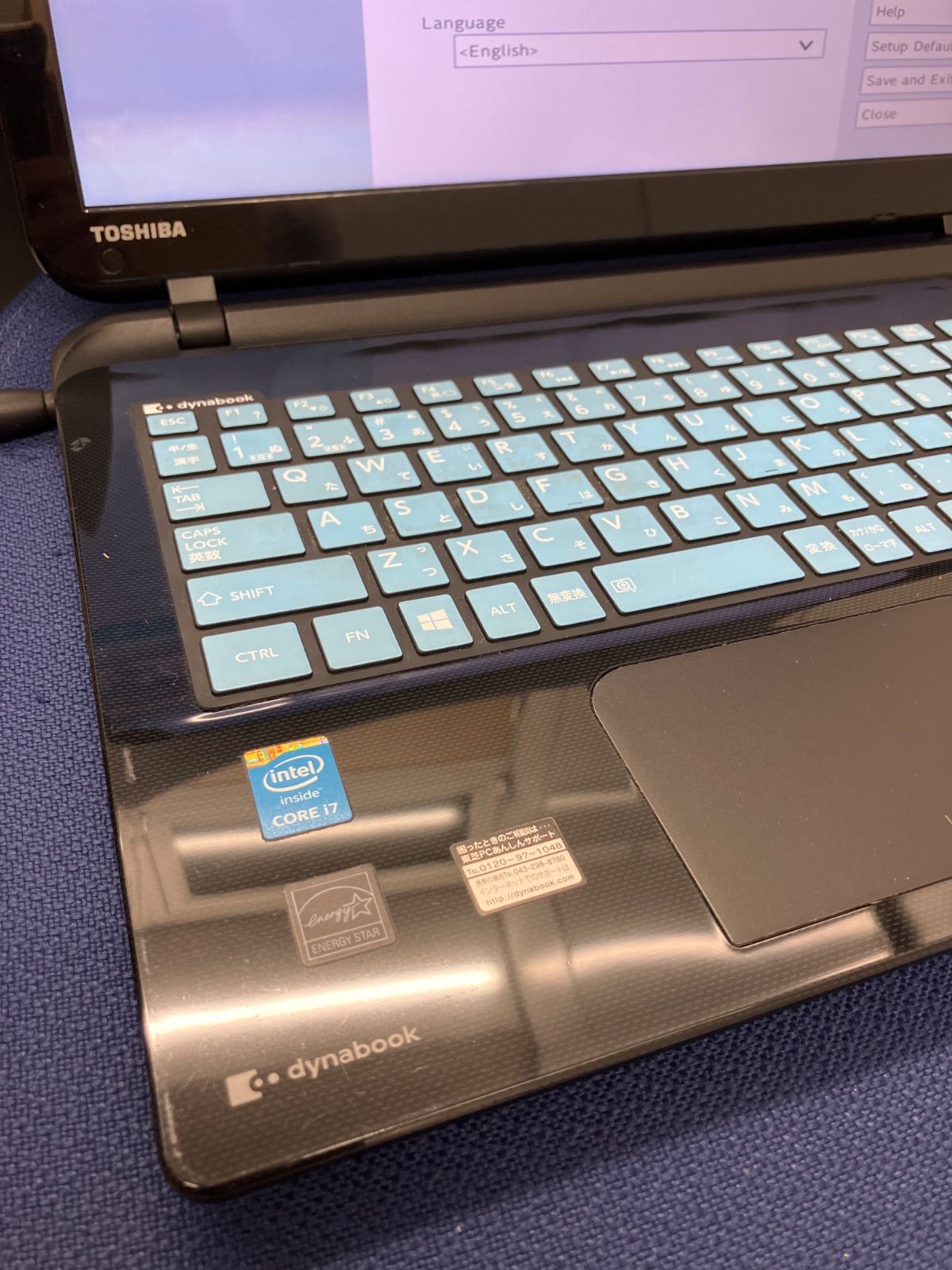 ジャンク dynabook T75/NB CORE i7-4510U PT75NBP-BHA ノートパソコン