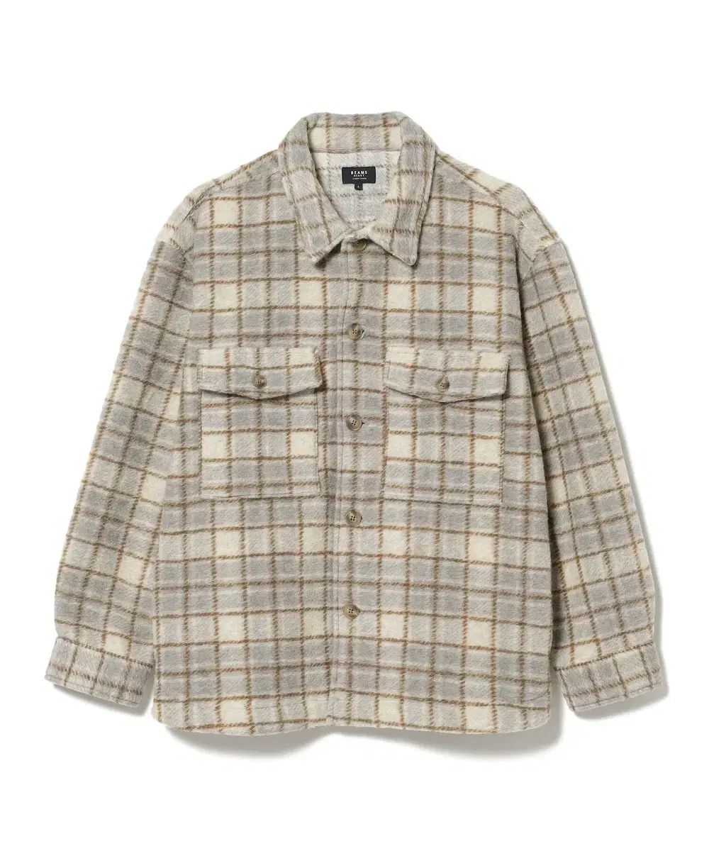 ビームスハート CPO ニットシャツジャケット