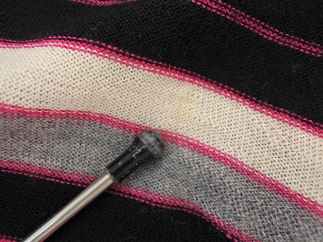 SONIA RYKIEL ソニアリキエル ウール100% ボーダー ニット セーター