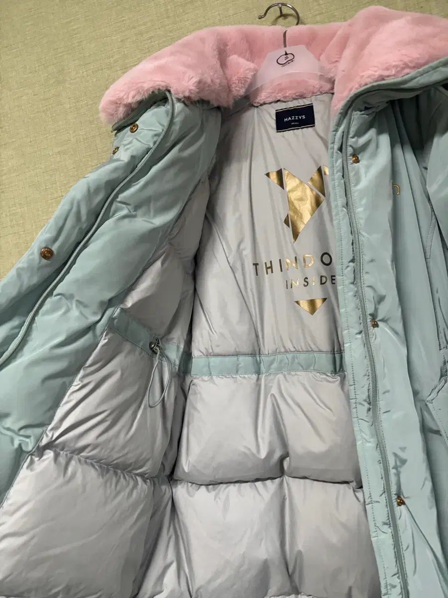  HAZZYS スキズ グース ダウン 165 150 レディース 女の子 その他 ジャケット ブルゾン