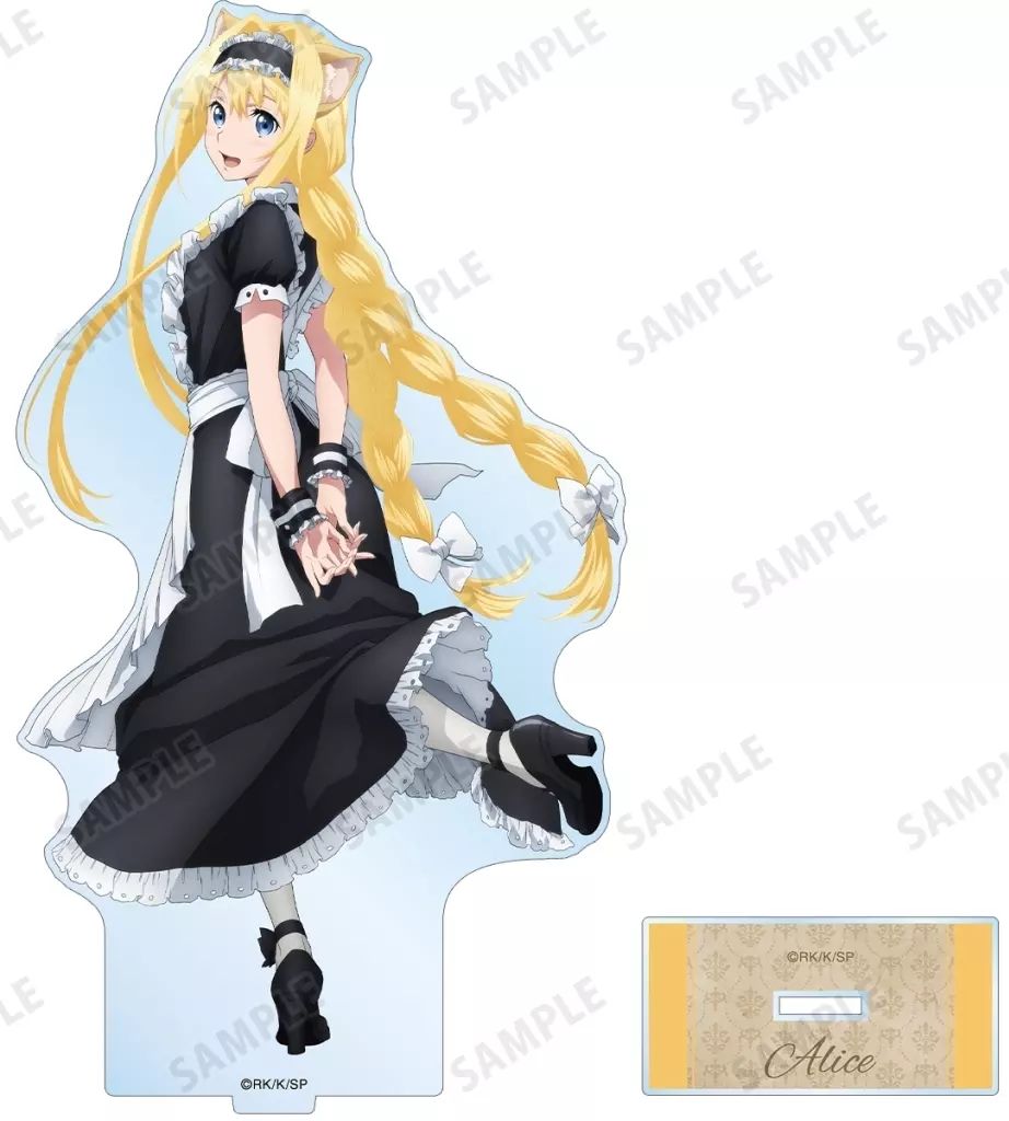 新品】アクリルスタンド・アクリルパネル アリス 描き下ろし 猫耳執事