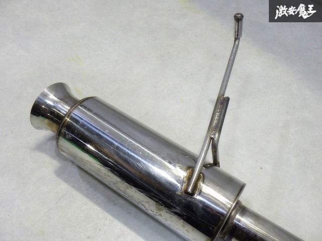 HA23砲弾マフラー ☆即発送☆ ワンオフ品 スズキ HA23A アルト ステンレス マフラー 砲弾