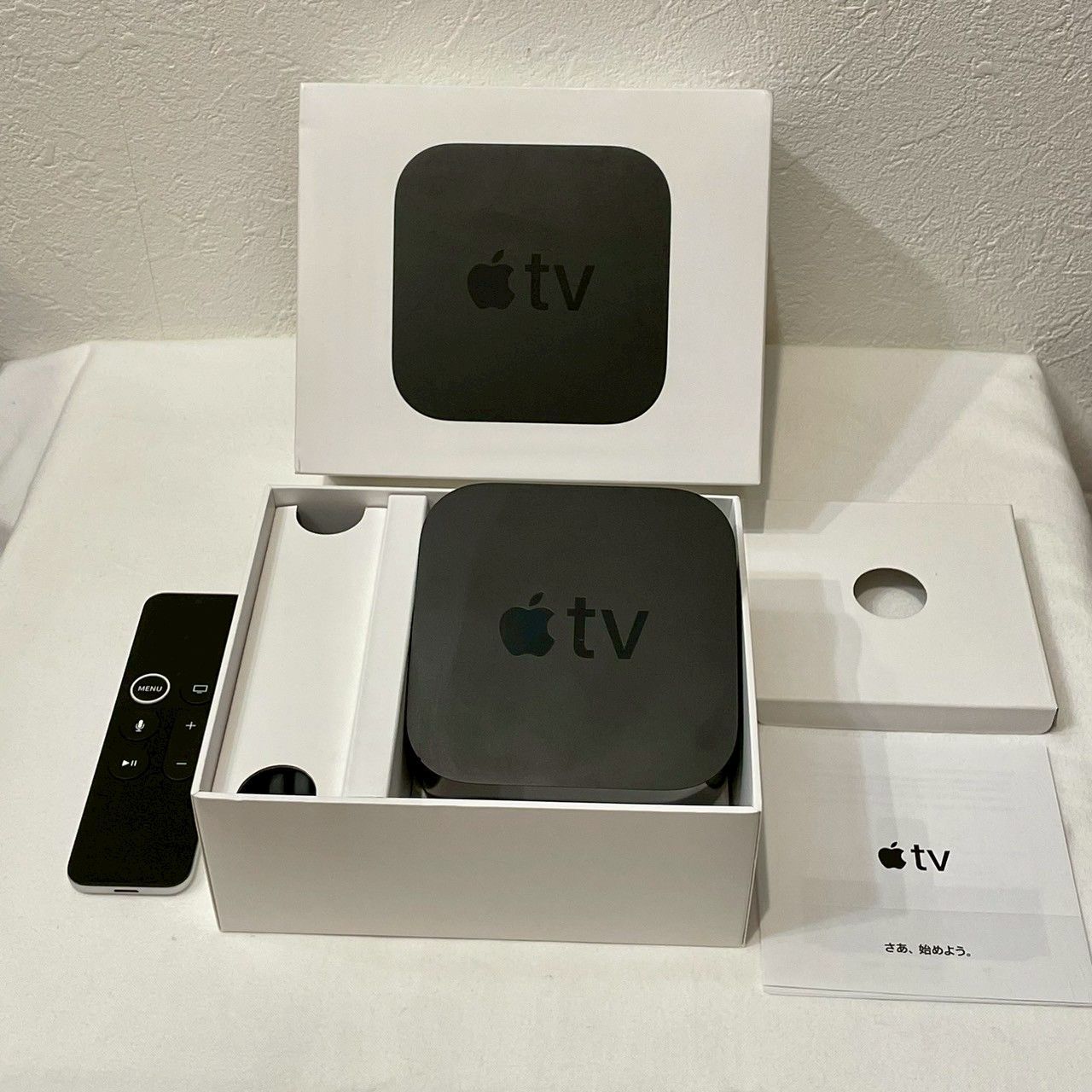 動作品】Apple/TV/4K/32GB/MR912J/A/箱あり/付属品あり/通電確認済み