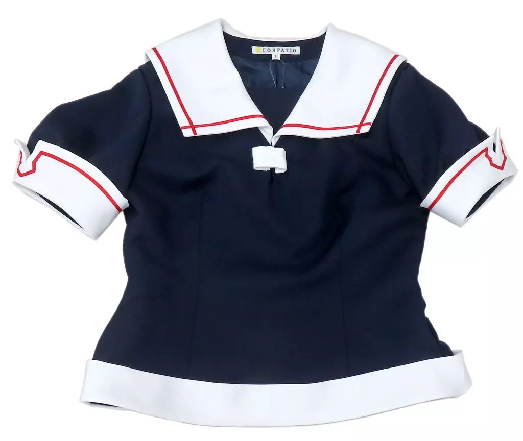 コスプレ衣装 グッズ キャラクター 白露型改二制服 共通ジャケット ネイビー ホワイト レディースMサイズ 艦隊これくしょん～艦これ～