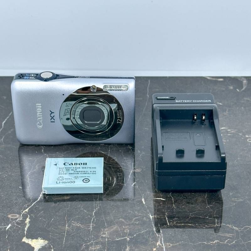 美品】Canon IXY 200F シルバー 1210万画素 光学4倍ズーム コンパクト