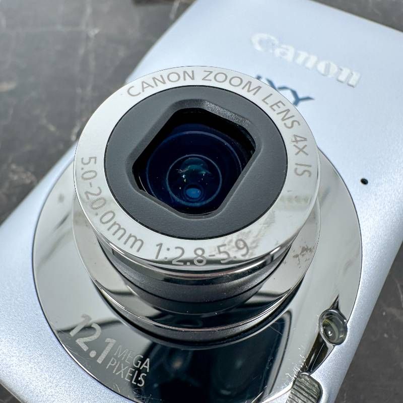 美品】Canon IXY 200F シルバー 1210万画素 光学4倍ズーム コンパクト