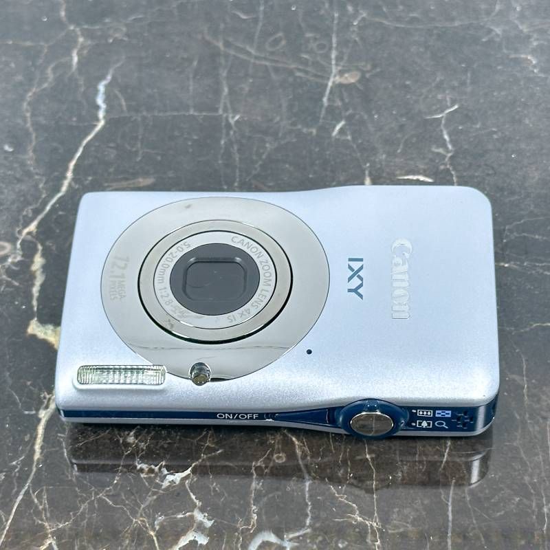 美品】Canon IXY 200F シルバー 1210万画素 光学4倍ズーム コンパクト