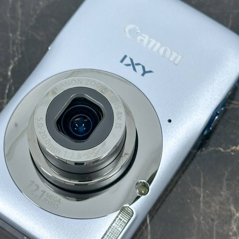 美品】Canon IXY 200F シルバー 1210万画素 光学4倍ズーム コンパクト