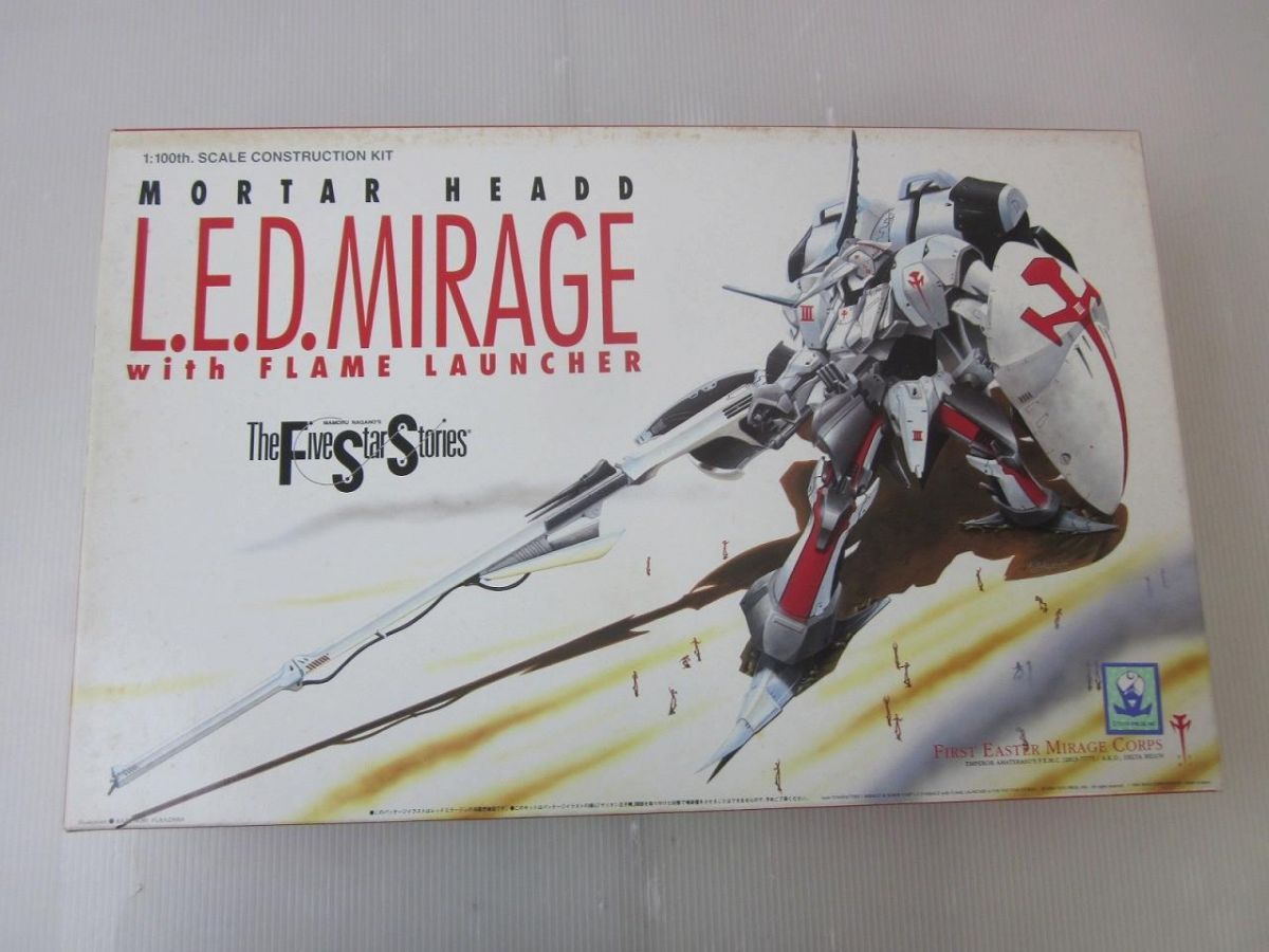 1/100ウェーブ　FSS 「レッドミラージュ増装備」 ウェーブ WAVE 1/100 F.S.S.レッド・ミラージュ（増装備） ファイブ