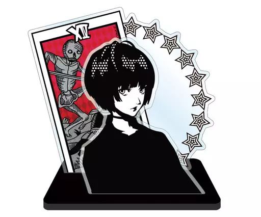 ペルソナ5 トレーディング アクリルスタンド コープ ver 武見妙 死神 中古】アクリルスタンド・アクリルパネル 武見妙 「ペルソナ5