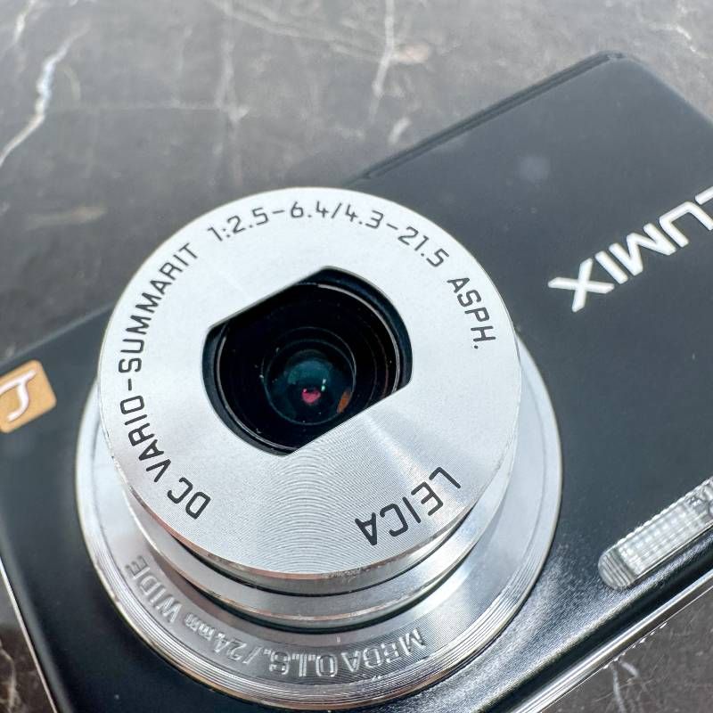 Panasonic LUMIX DMC-FH6 ブラック 1410万画素 24mm広角 LEICAレンズ