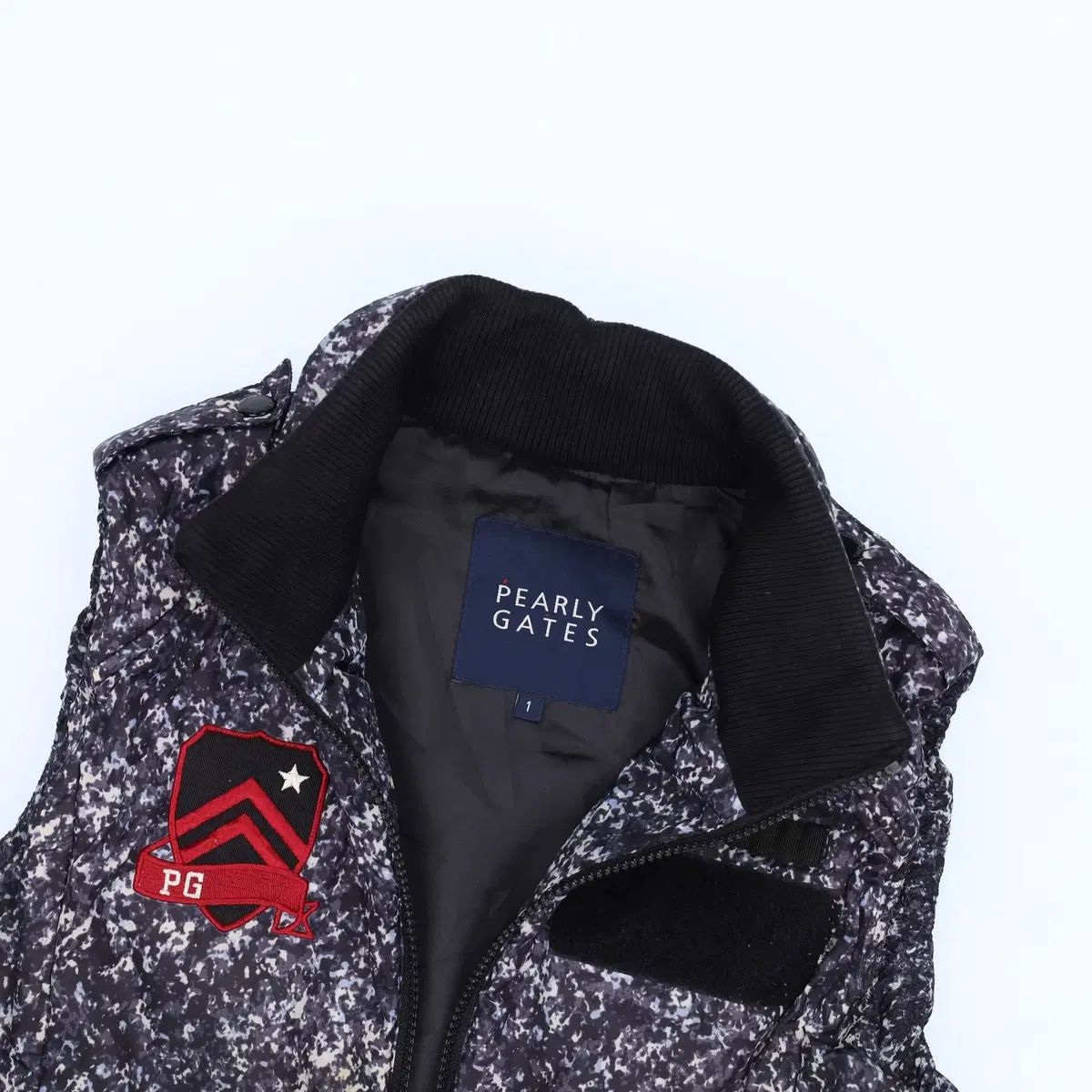 1 パーリーゲイツ ゴルフ レディース パータン ダウンベスト 1201HR2