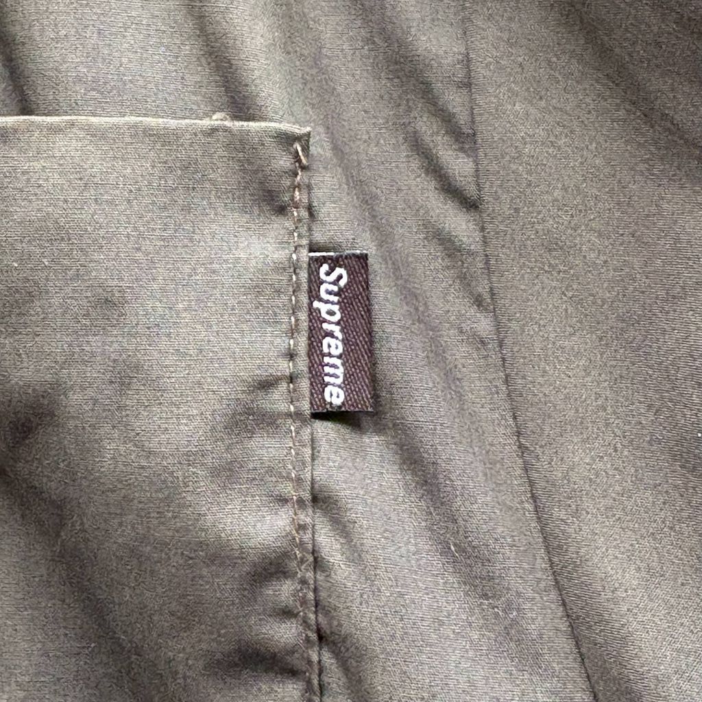 Supreme シュプリーム 半袖シャツ カーキ size:M【中目黒A12】 - メルカリ