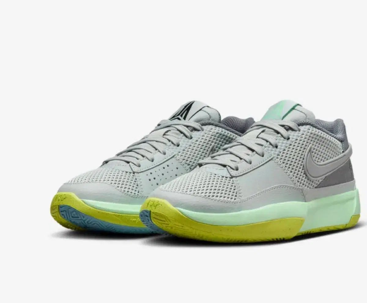 ナイキ ジュニア JA 1 フラッシュ バスケシューズ グレーライム - メルカリ