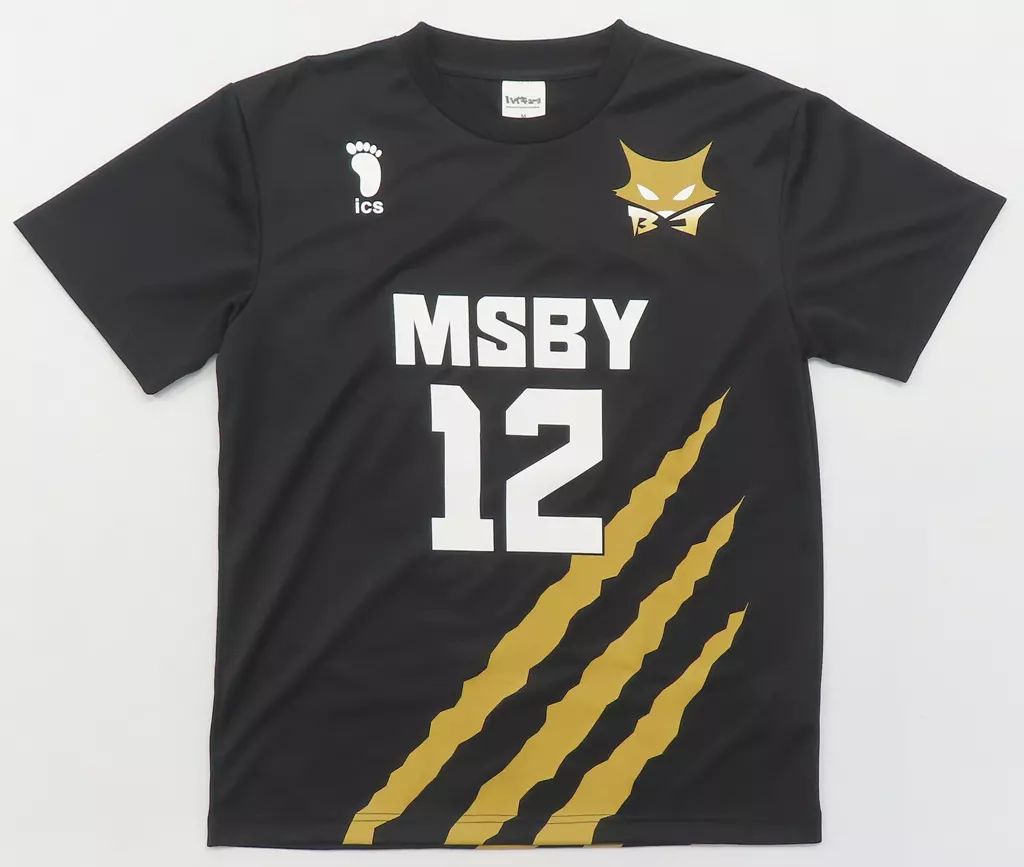 衣類 木兎光太郎モデル ブラックジャッカル ユニフォーム ブラック Mサイズ ハイキュー!!