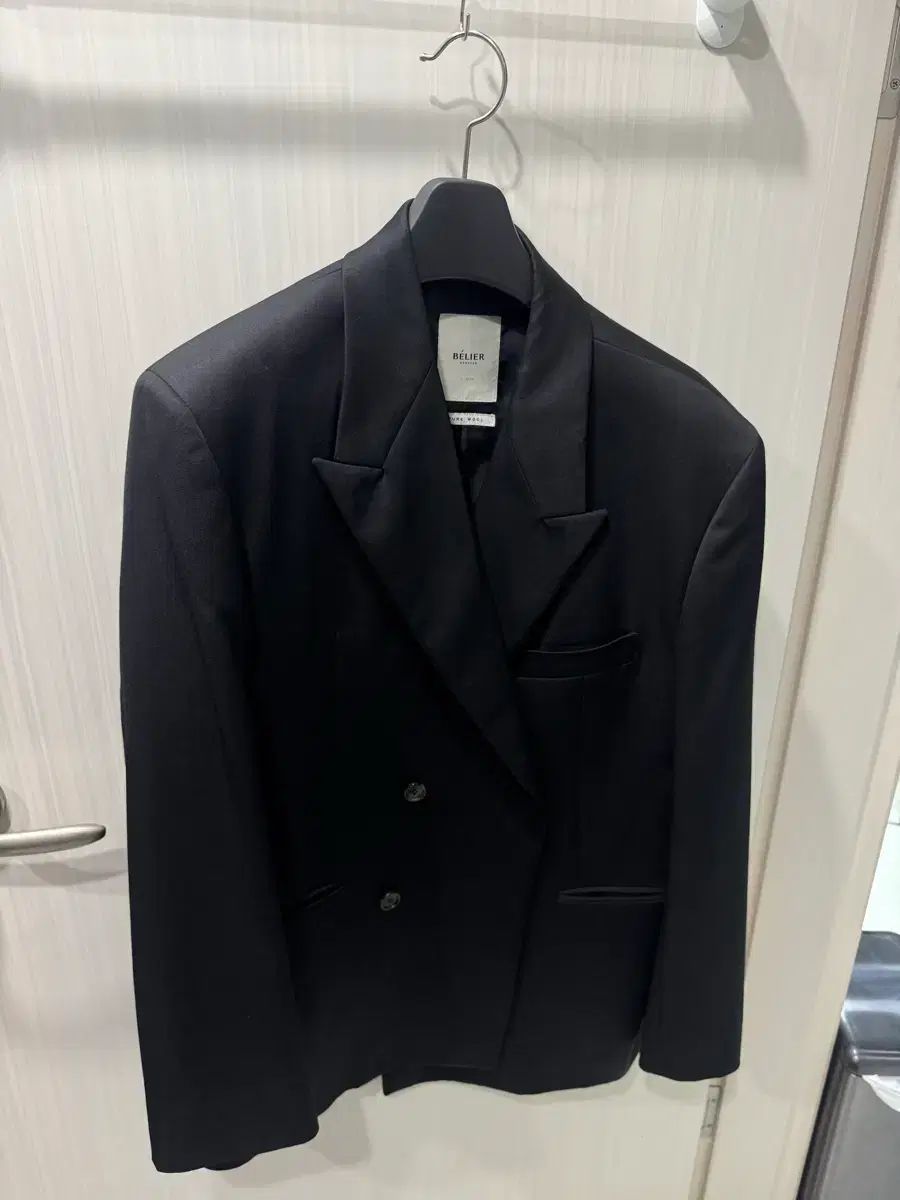 Lベルリエ ピュアウール ダブル ブレザー