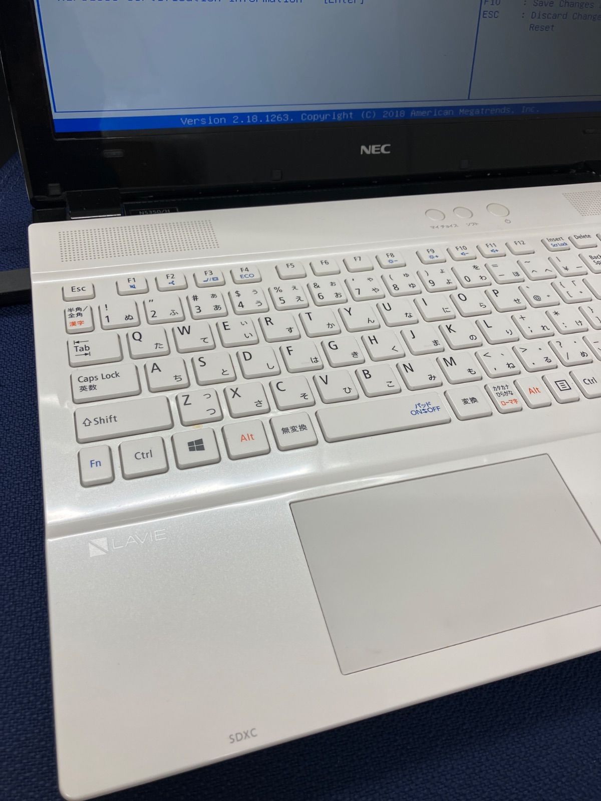 ジャンク NEC PC-NS350HAW-YC CORE i3 2400MHz ノートパソコン ノート